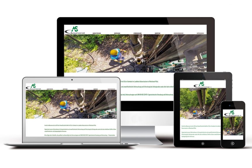 Neue Webseite der AS-Geo-Umwelttechnik GmbH